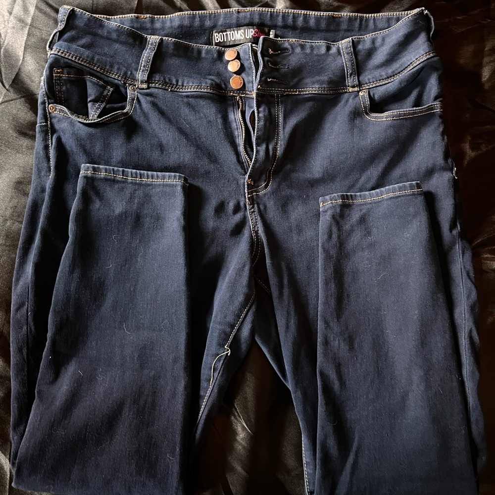 Bottoms Up Dark Blue Women's Jeggings
